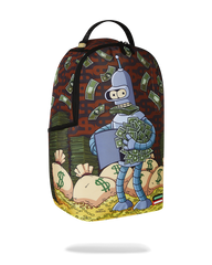 FUTURAMA BENDER MONEY DLXR BACKPACK