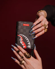 DRIPPING SHARKS IN PARIS WALLET