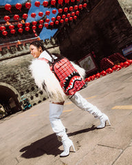 INTERIOR LABEL FRINGE DLX BACKPACK