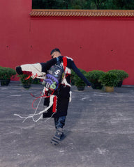 SHARK CENTRAL STENCILS BLACK DLXSV BACKPACK