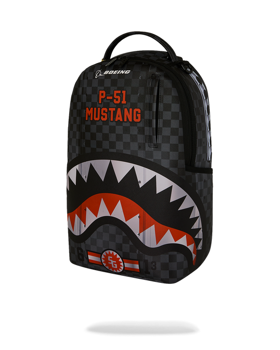 BOEING P-51 MUSTANG SHARKMOUTH DLXSV BACKPACK