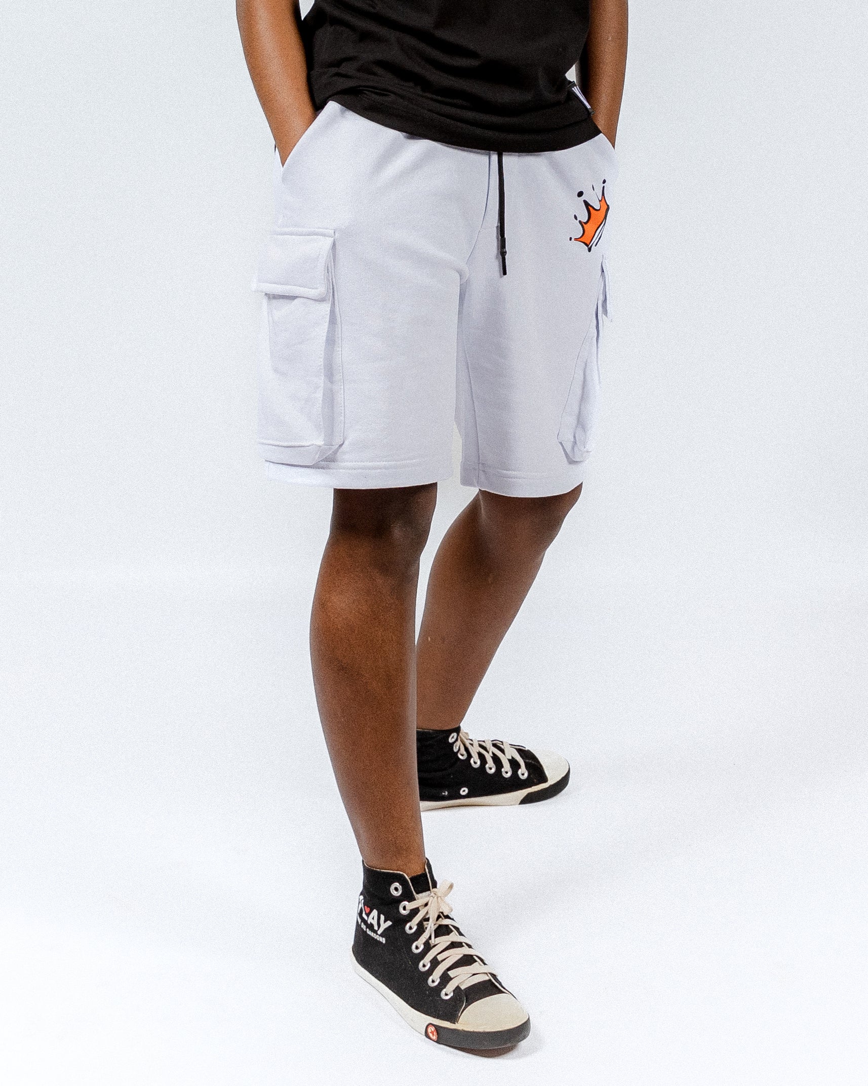 SG X KA1 CROWN’S SHORT 2.0-WHITE
