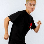 SG x KA1 Lion Logo Tee-BLACK