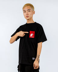 SG x KA1 Lion Logo Tee-BLACK