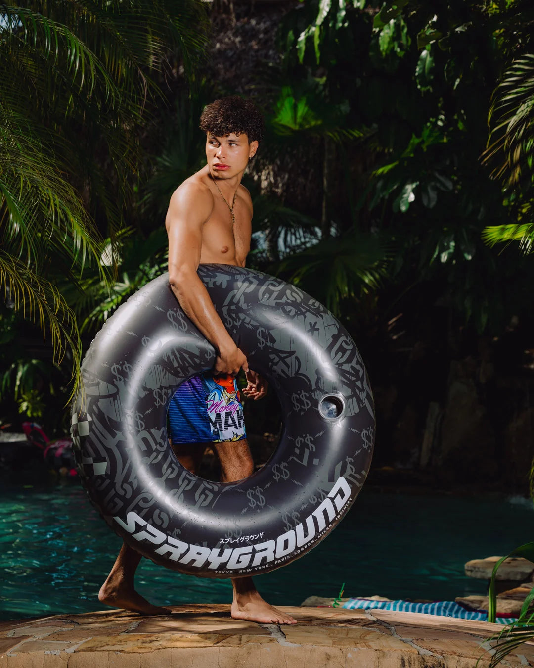 CAMO SPLASH RING FLOATY