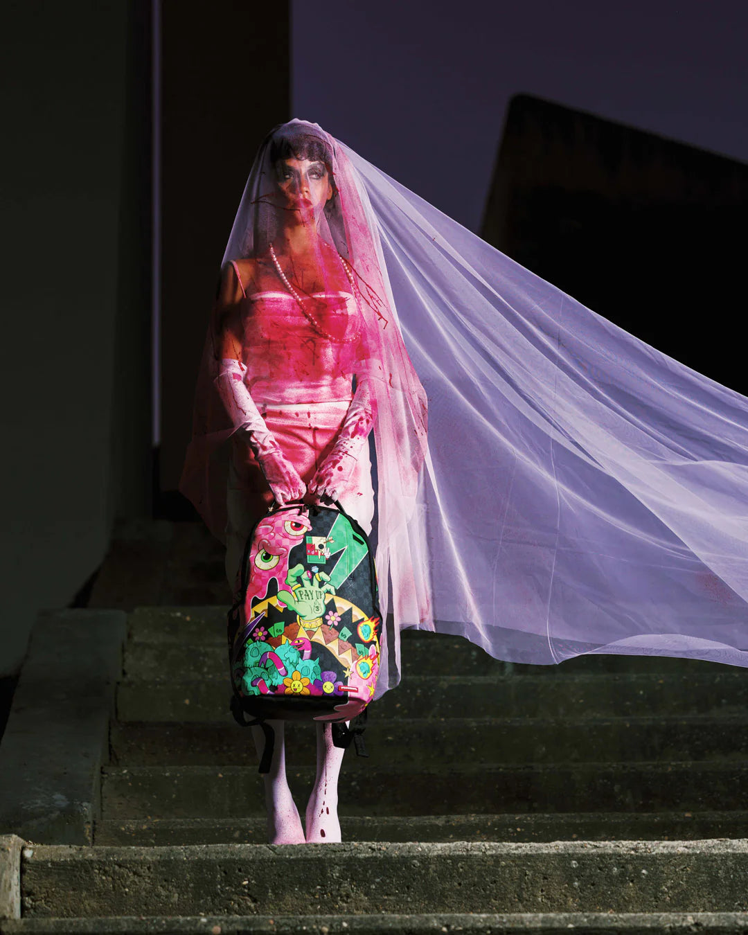 ZOMBIE COLLAGE DLXSV BACKPACK