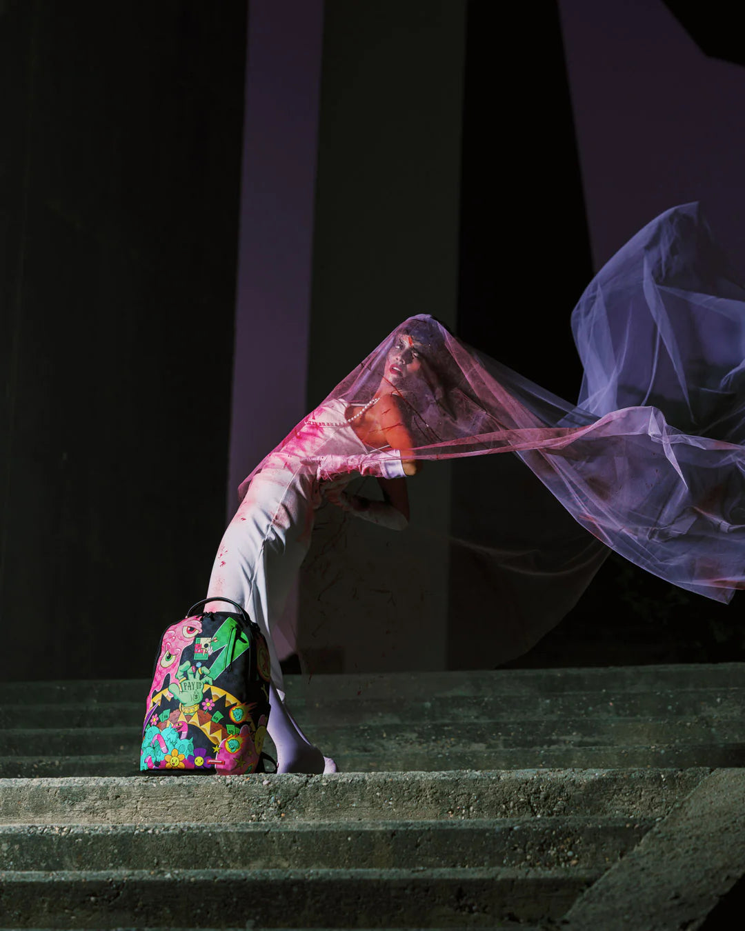 ZOMBIE COLLAGE DLXSV BACKPACK