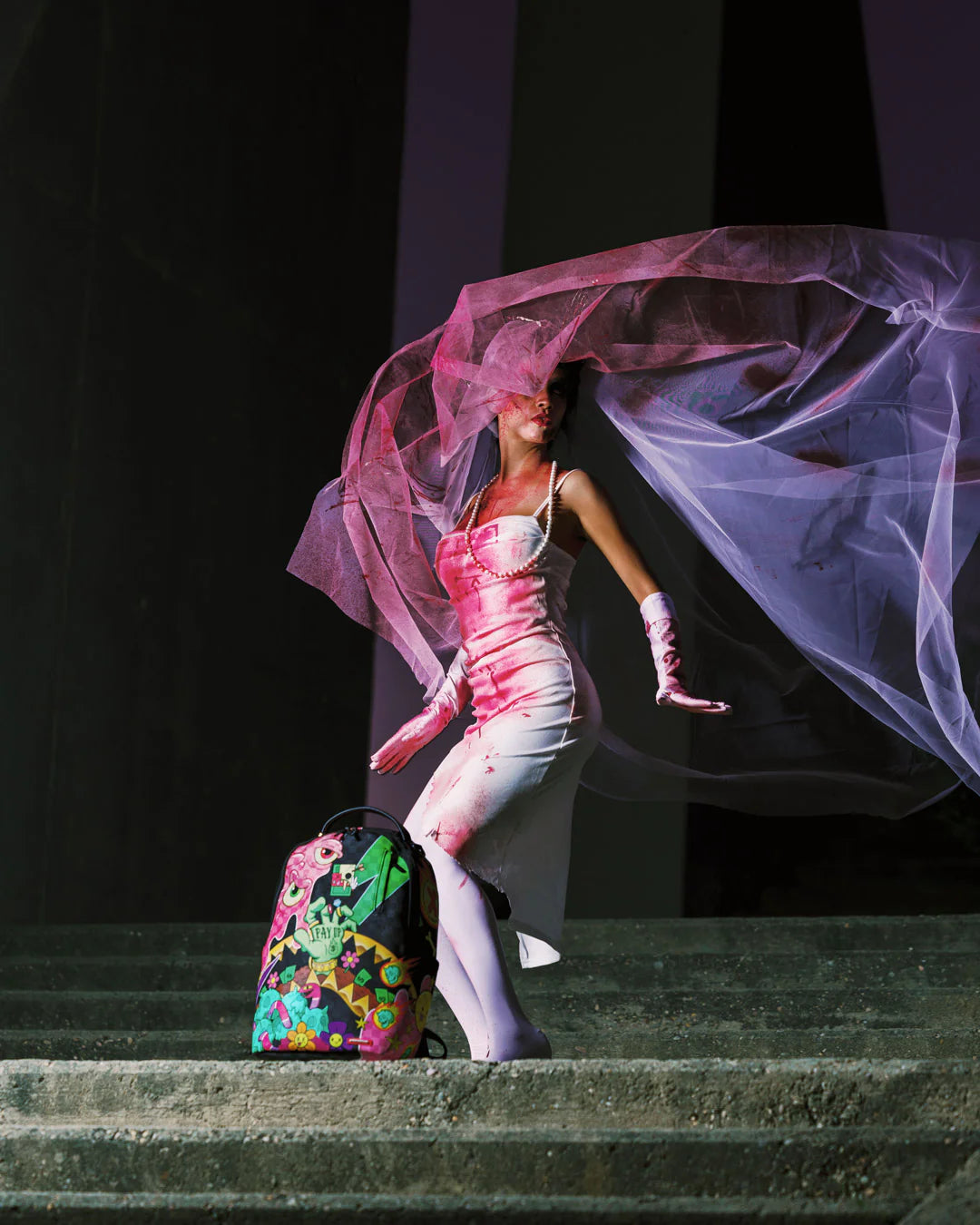 ZOMBIE COLLAGE DLXSV BACKPACK