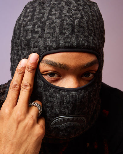 MONEY CHECK GREY SKI MASK