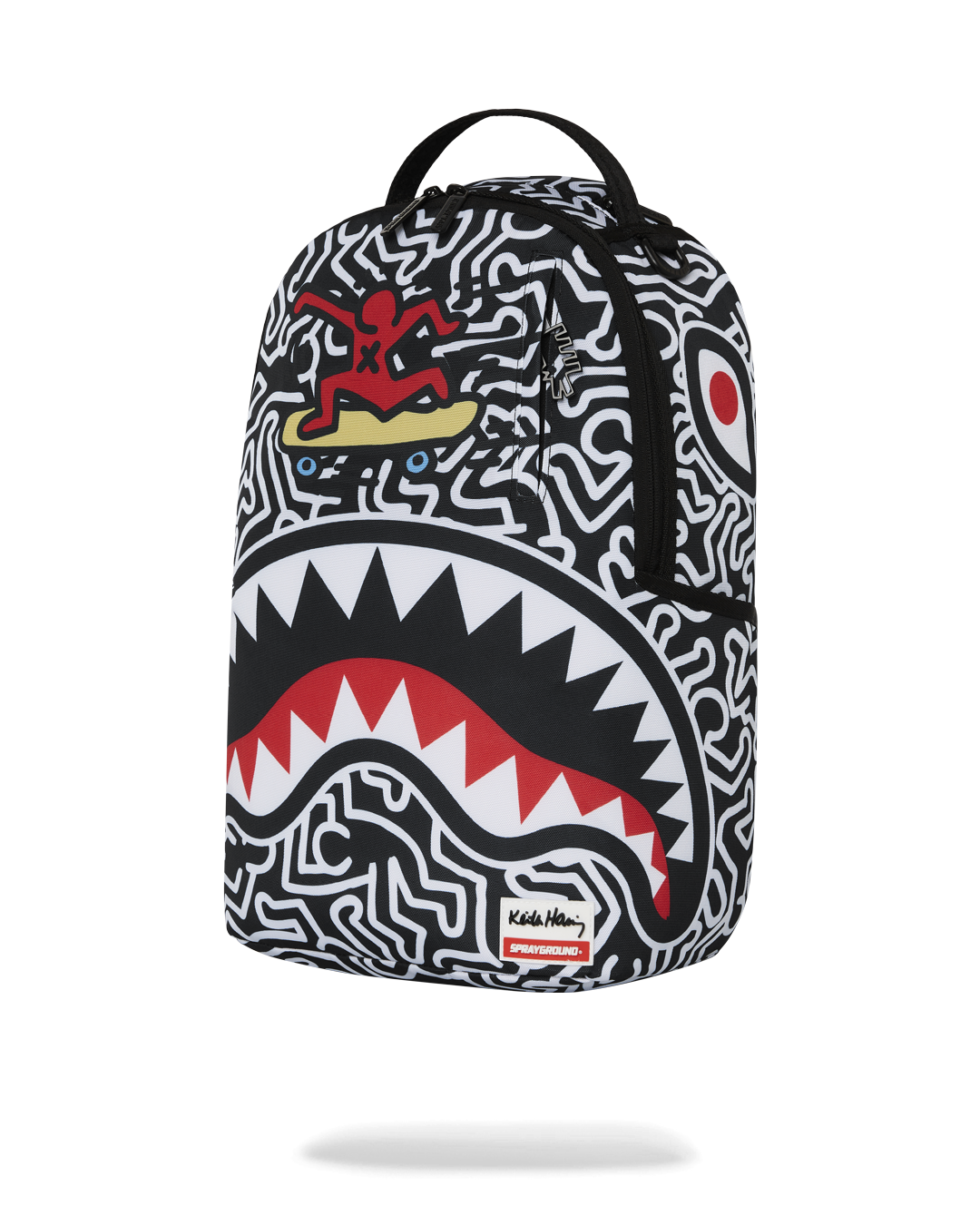 KEITH HARRING SKATER GUY PRINT DLXSV BACKPACK