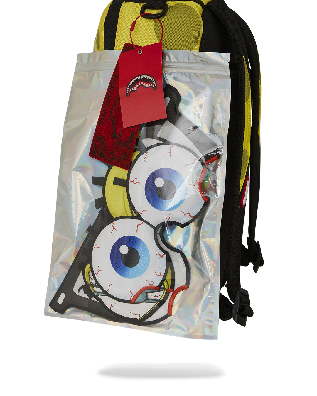 SPONGEBOB REMOVABLE EYES DLXR BACKPACK