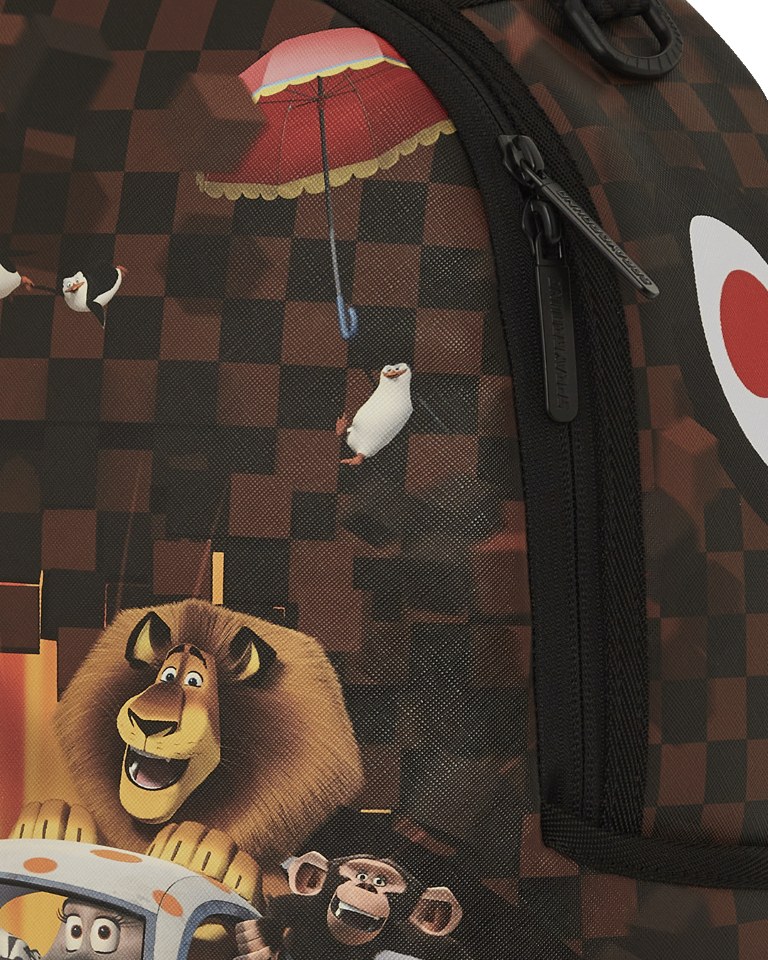MADAGASCAR CHECKER SMASH DLXSV BACKPACK