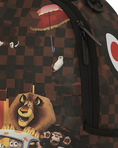 MADAGASCAR CHECKER SMASH DLXSV BACKPACK