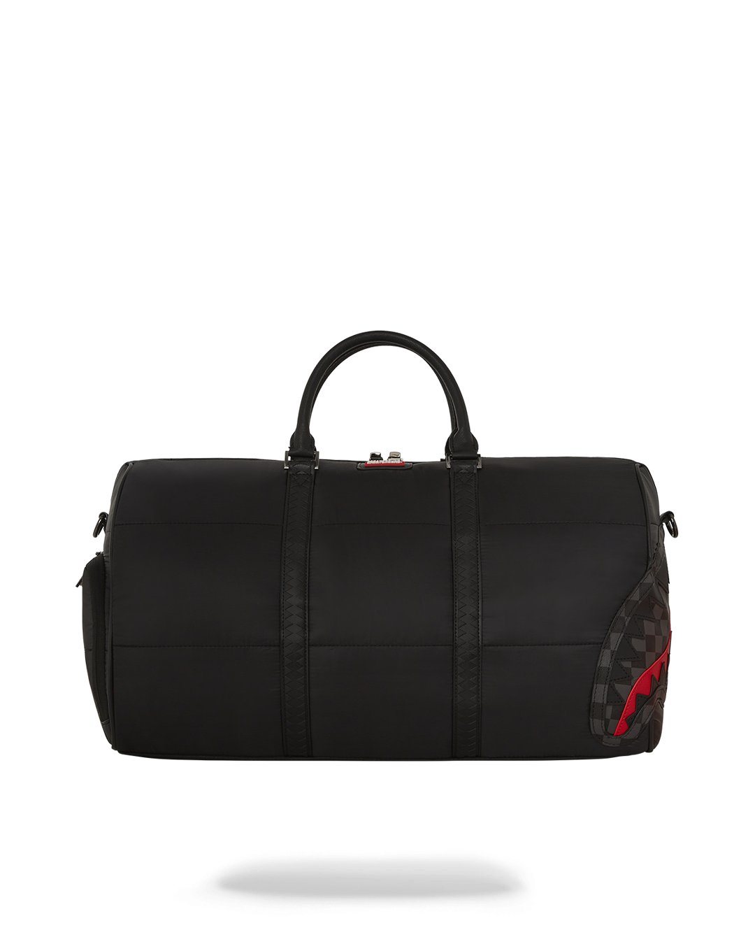 BLACK PUFFER DUFFLE