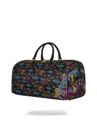 EMBROIDERED DRAGONS DUFFLE