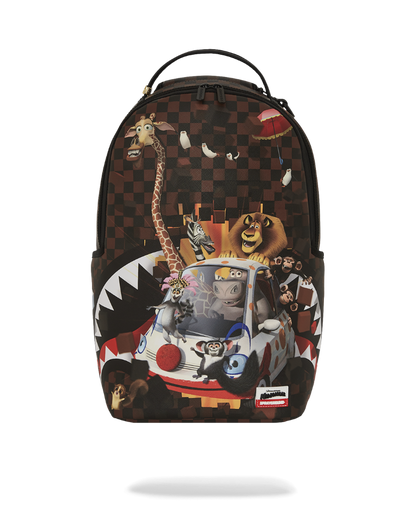 MADAGASCAR CHECKER SMASH DLXSV BACKPACK
