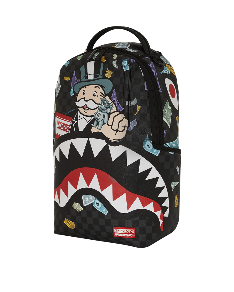 MONOPOLY X SPRAYGROUND CHARACTERS DLXSV BACKPACK