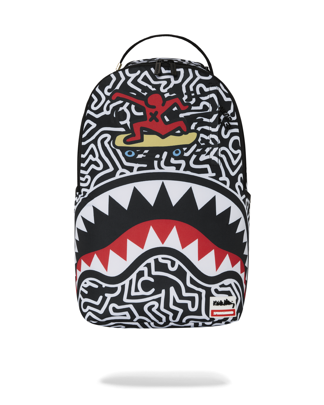 KEITH HARRING SKATER GUY PRINT DLXSV BACKPACK