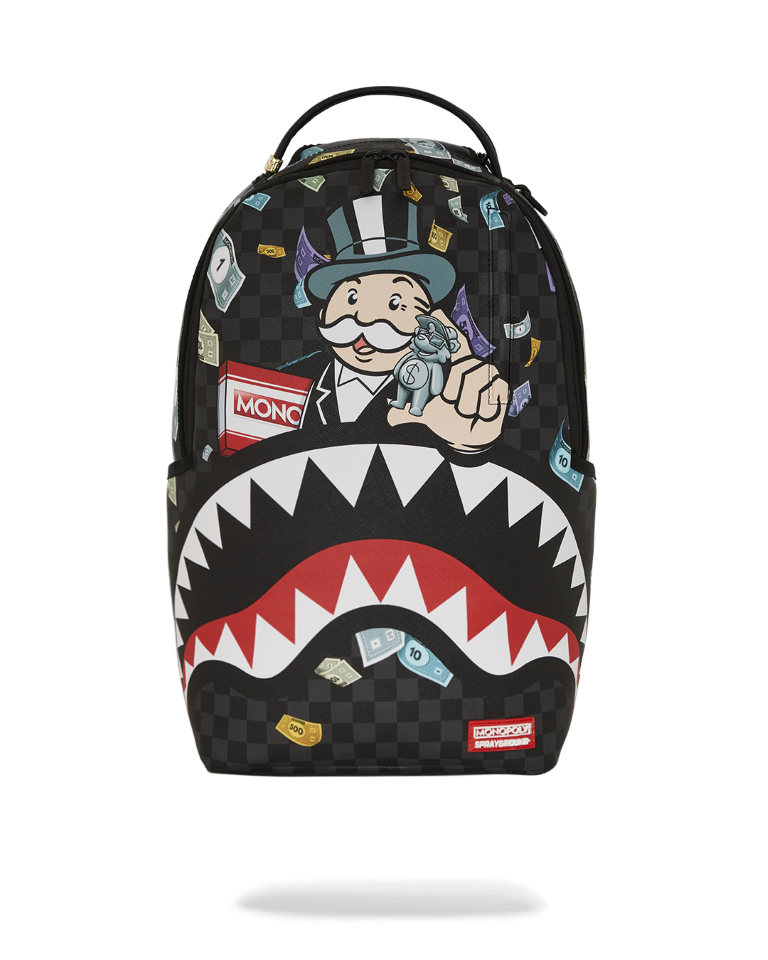 MONOPOLY X SPRAYGROUND CHARACTERS DLXSV BACKPACK