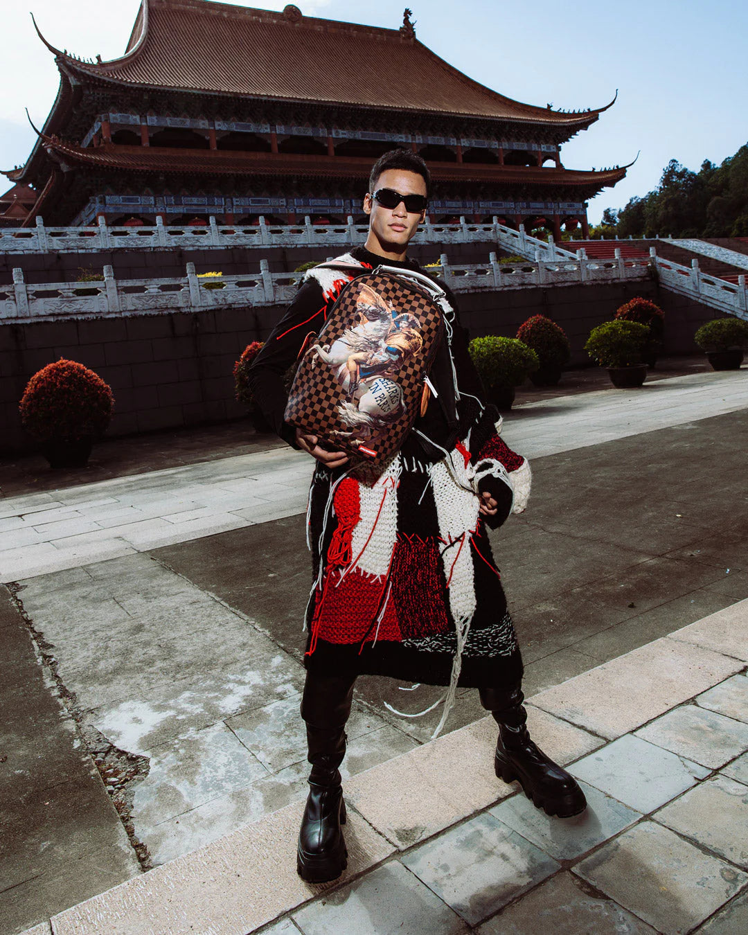 FRANCE NAPOLEON CHECKERS DLXSV BACKPACK