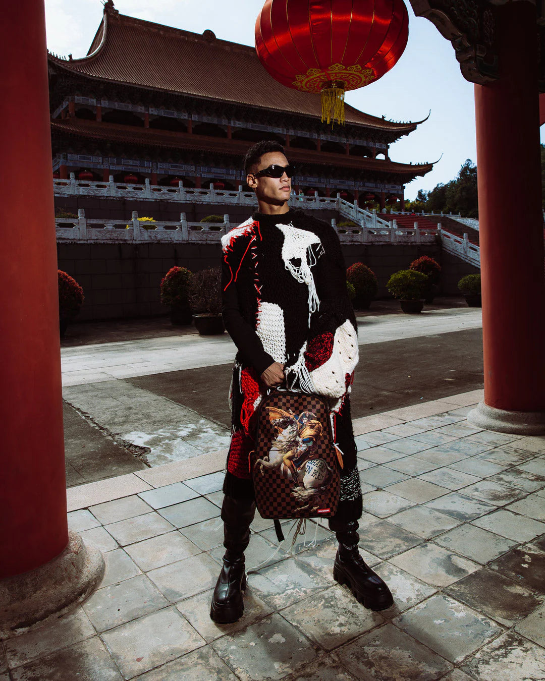FRANCE NAPOLEON CHECKERS DLXSV BACKPACK