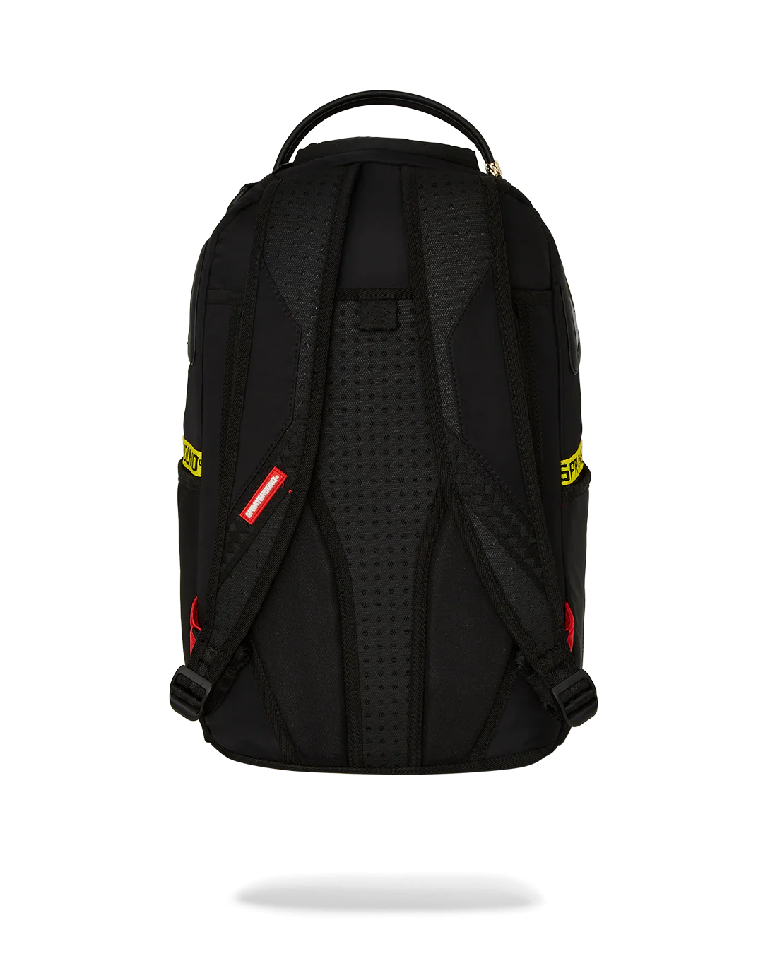 SHARK CENTRAL YELLOW TAPE DLX SATIN BACKPACK