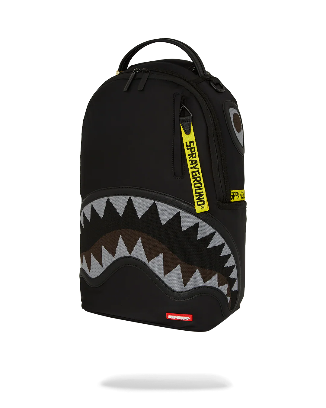 SHARK CENTRAL YELLOW TAPE DLX SATIN BACKPACK
