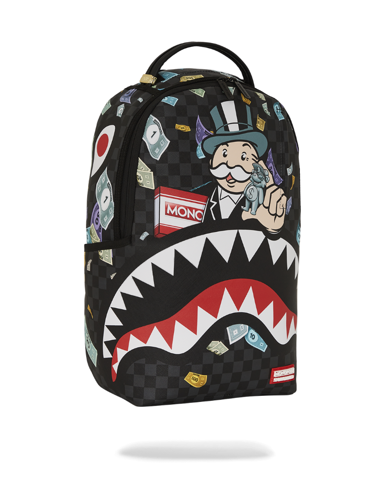 MONOPOLY X SPRAYGROUND CHARACTERS DLXSV BACKPACK