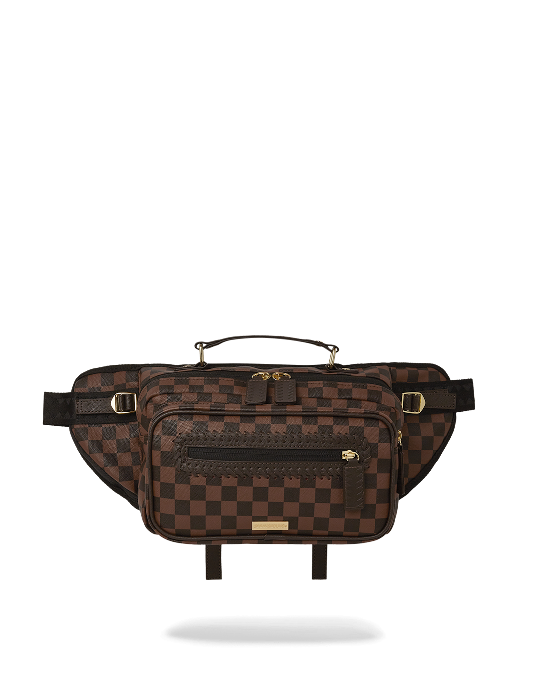 CORE EMBOSSED CHECK CARGO CROSS-BODY