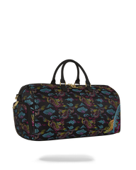 EMBROIDERED DRAGONS DUFFLE