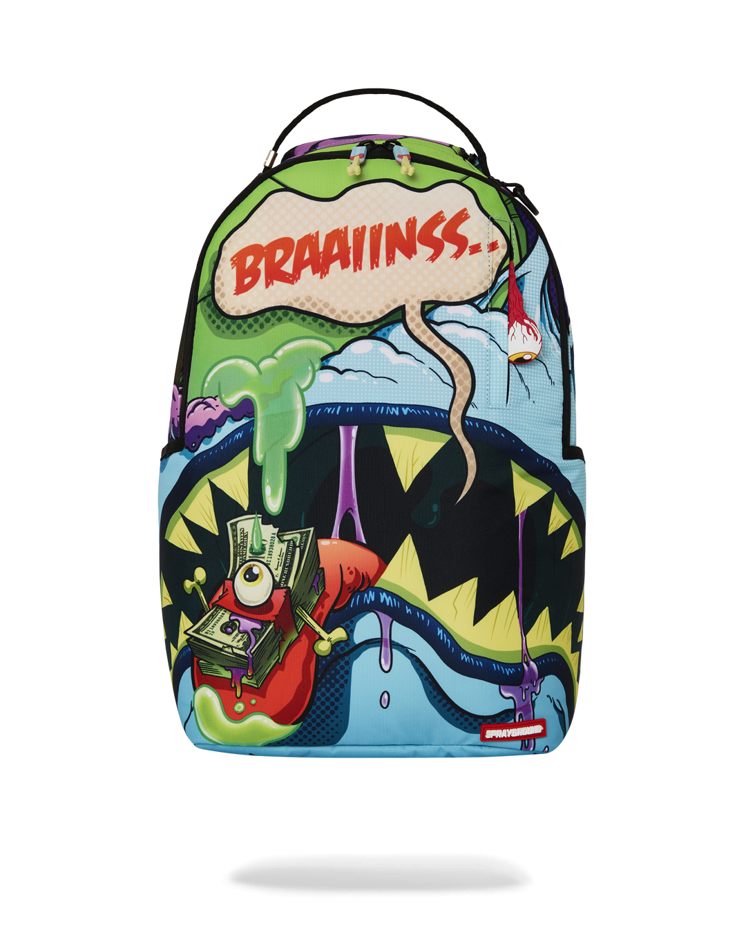 BLUE ZOMBIE SHARKMOUTH DLXSR BACKPACK