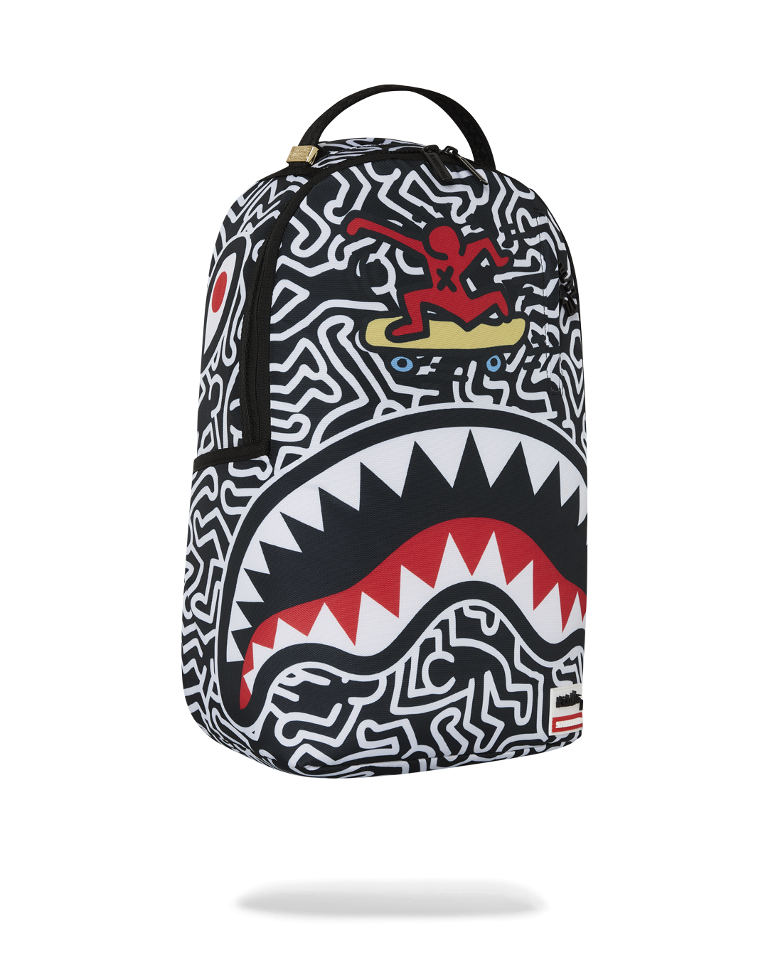 KEITH HARRING SKATER GUY PRINT DLXSV BACKPACK