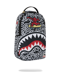 KEITH HARRING SKATER GUY PRINT DLXSV BACKPACK