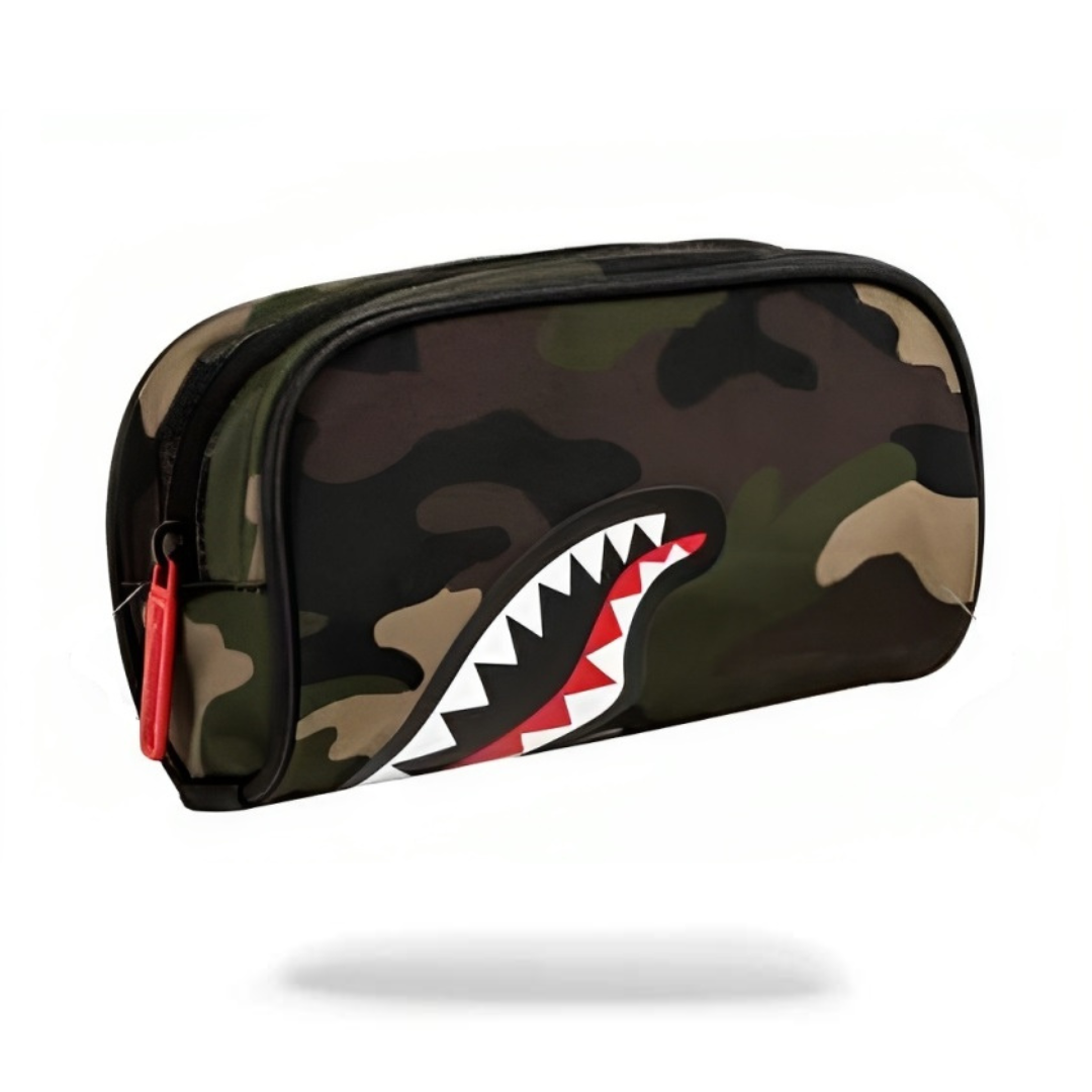 CAMO SHARK POUCH