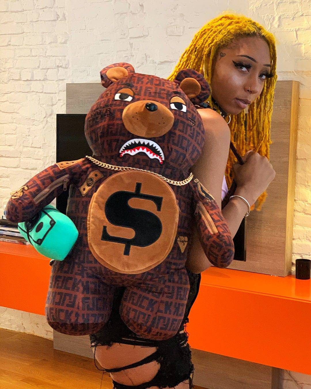 Money bear store stuffed animal