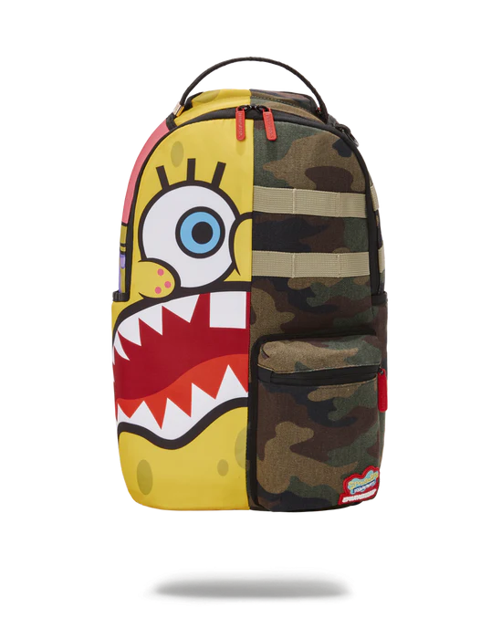 SPONGE BOB CARGO SPLIT HALF SB BACKPACK