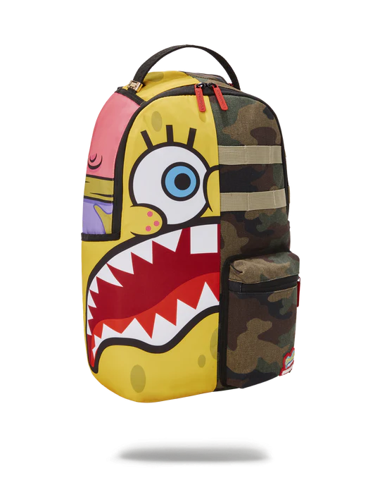 SPONGE BOB CARGO SPLIT HALF SB BACKPACK