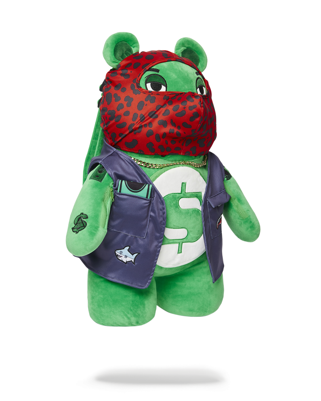 SKI MASK TEDDY BEAR BACKPACK