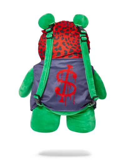 SKI MASK TEDDY BEAR BACKPACK
