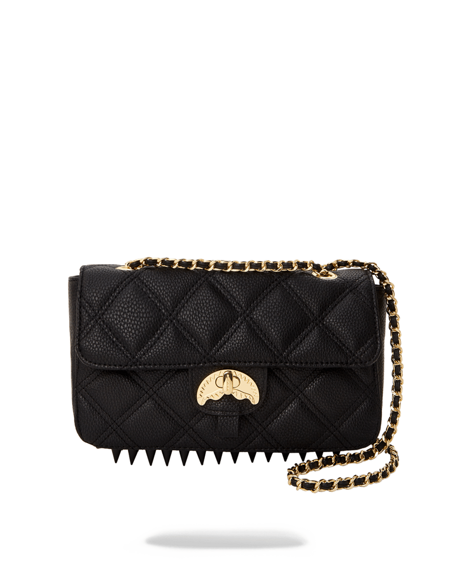 BLACK MAMBA TWIST LOCK HANDBAG