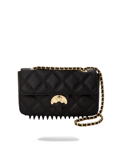 BLACK MAMBA TWIST LOCK HANDBAG