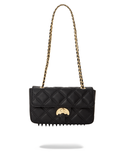 BLACK MAMBA TWIST LOCK HANDBAG