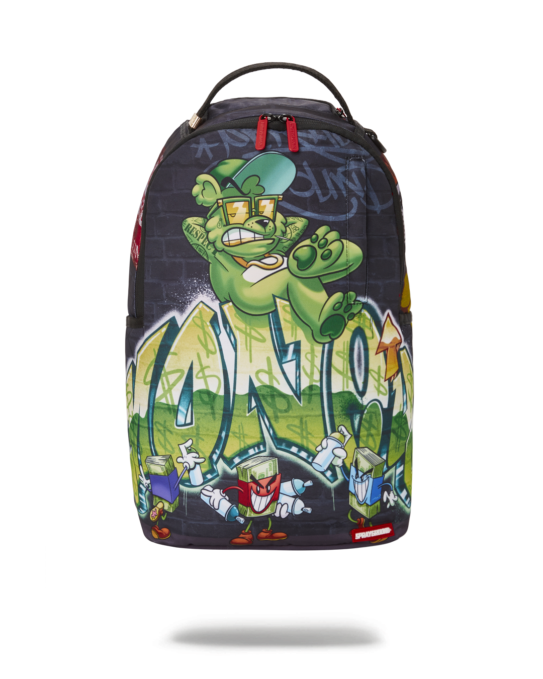 MONEY BEAR MONEY BOY GRAFFITI DLXSR BACKPACK