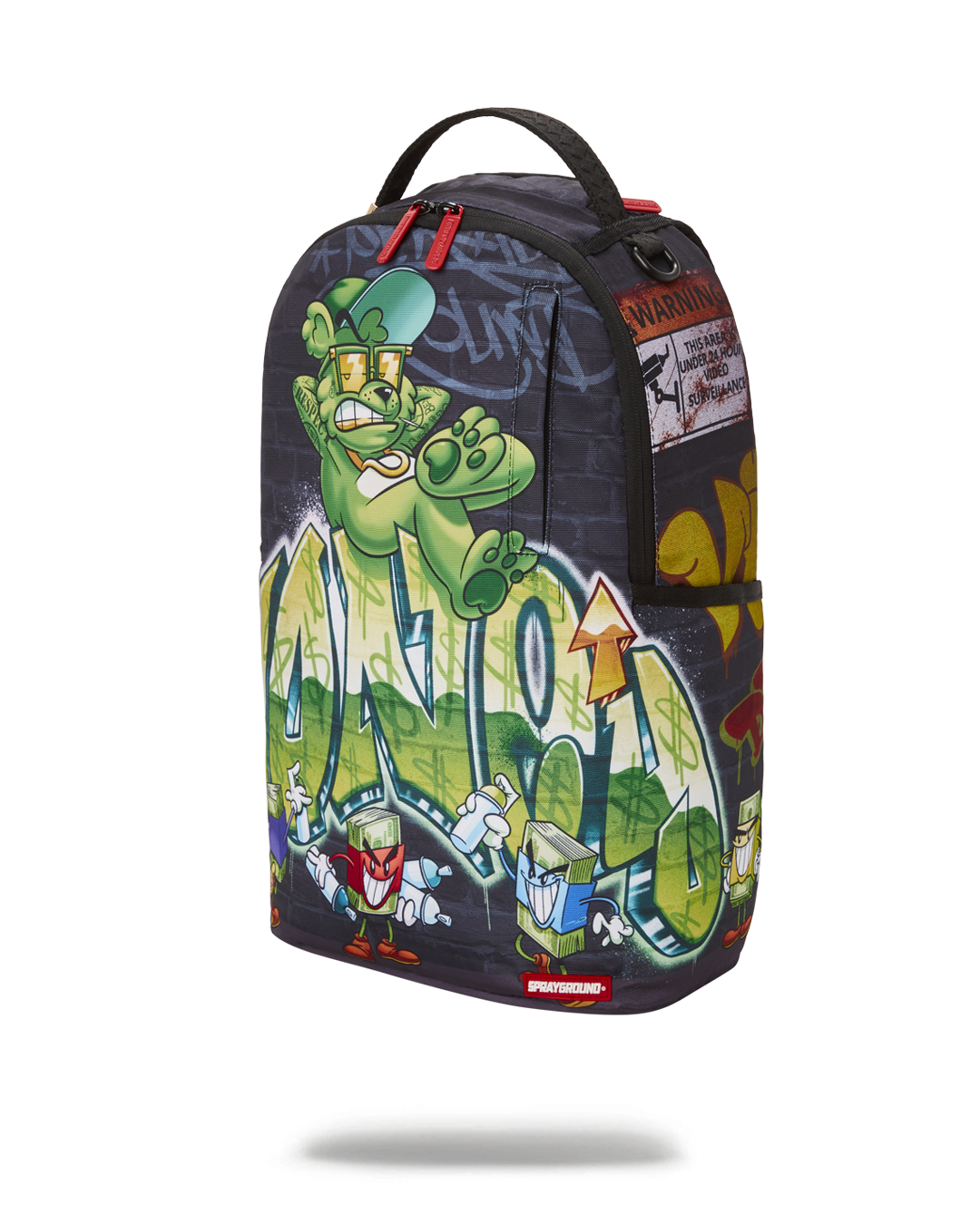 MONEY BEAR MONEY BOY GRAFFITI DLXSR BACKPACK