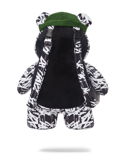 SCRIBBLE SHARK BEAR BACKPACK