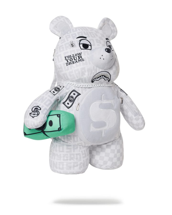 SPLIT MEAN &amp; CLEAN BEAR BACKPACK