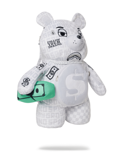 SPLIT MEAN &amp; CLEAN BEAR BACKPACK
