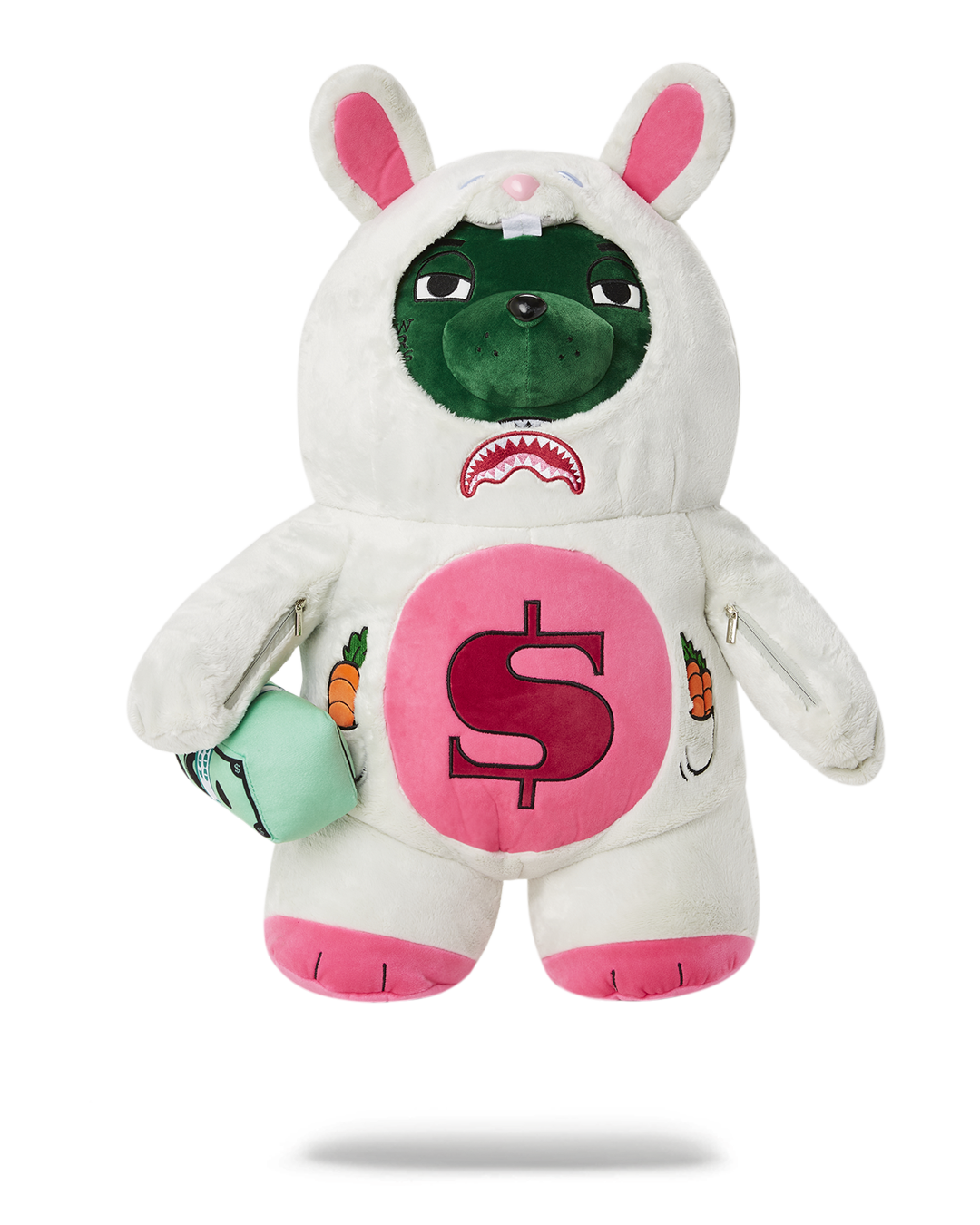 BUNNY SUIT BEAR TEDDY BEAR BACKPACK