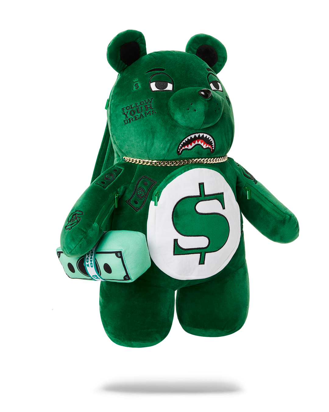 BUNNY SUIT BEAR TEDDY BEAR BACKPACK