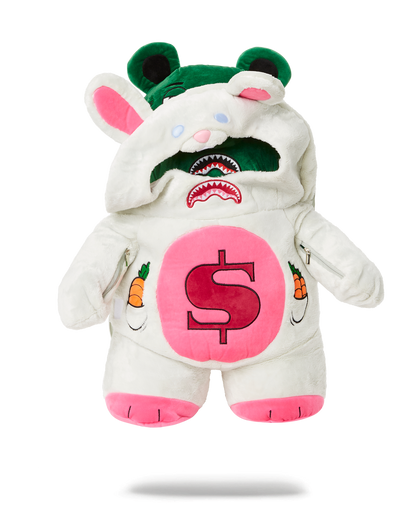 BUNNY SUIT BEAR TEDDY BEAR BACKPACK